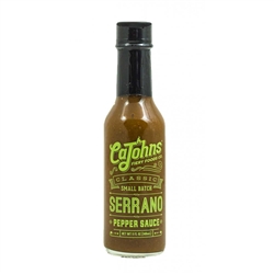 CaJohns Classic Serrano Hot Sauce
