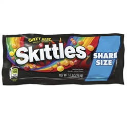 Sweet Heat Skittles 3.3oz Bag