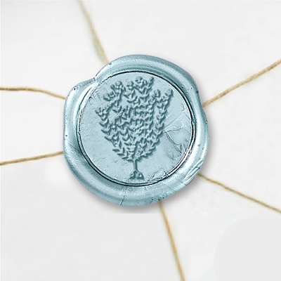 Thyme Adhesive Wax Seals - Symbol