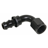 -6 90Â° Socketless Hose End Black