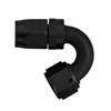 -12 AN Aeroquip 150Â° Reusable Hose End Black