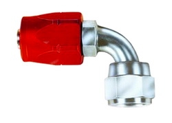 -4 AN Aeroquip 90Â° Reusable Hose End