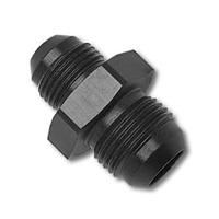 -6 to -4 Union Flare Coupler Reducer Black