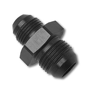 -12 to -8 Union Flare Coupler Reducer Black