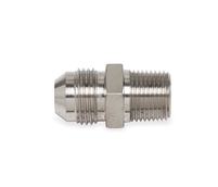 -12 AN to 1/2 NPT Stainless Steel Straight Adapter Fitting