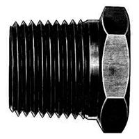 1/2" - 1/4" Pipe Bushing Black