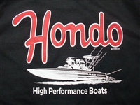 Hondo Boats T-Shirt Black