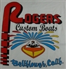 Vintage Rogers Custom Boats T-Shirt