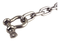 Stainless Steel Anchor Lead Chain 1/4" X 4ft