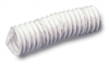 White Vinyl Blower Vent Hose 3" X 10'