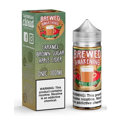 Brewed Awakening Apple Cider Caribbean Cloud Co - 100ml - $10.99 -Ejuice Connect online vape shop
