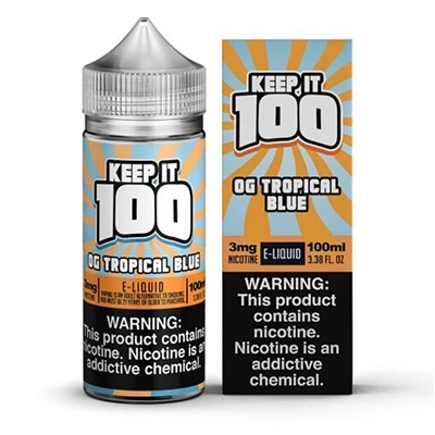 OG Tropical Blue (Blue Slushie Tropical) by Keep it 100 E-Liquid $11.99 -Ejuice Connect online vape shop