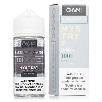 Bubble Gang Mystery E Liquid by Okami - 100ml $10.99 -Ejuice Connect online vape shop