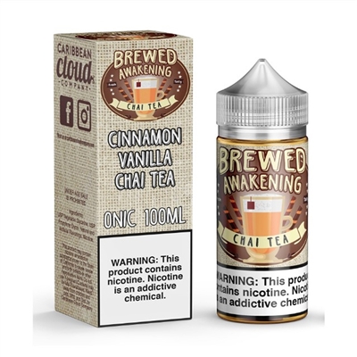 Brewed Awakening Chai Tea Caribbean Cloud Co - 100ml - $10.99 -Ejuice Connect online vape shop