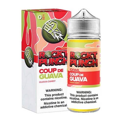 Coup De Guava by Rockt Punch 120ml $9.99 E-Liquid -Ejuice Connect online vape shop