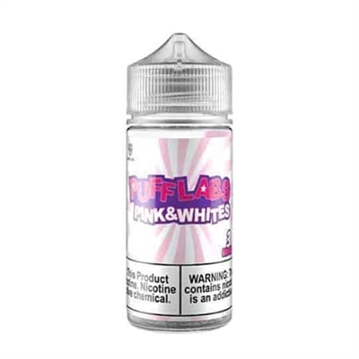 Pink & White (Circus Cookie) By Puff Labs E-Liquid - 100mL - $9.49 -Ejuice Connect online vape shop