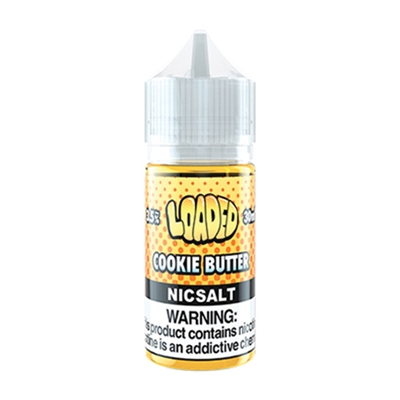 Cookie Butter by Loaded Nic Salt - 30ml - $9.99 Low Price -Ejuice Connect online vape shop