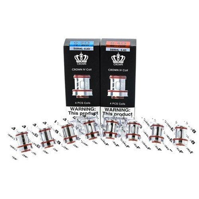 Uwell Crown 4 Replacement Coil Head 4 -PK $12.99 -Ejuice Connect online vape shop