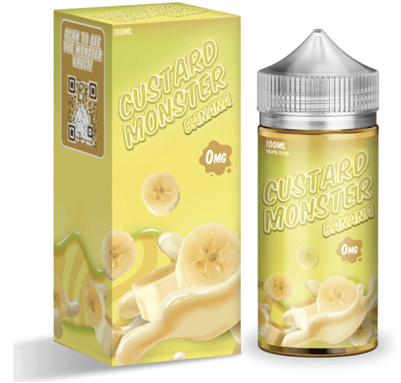 Custard Monster Banana 100ml $11.99