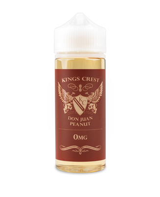 King's Crest Don Juan PEANUT 120ML ejuice $11.99