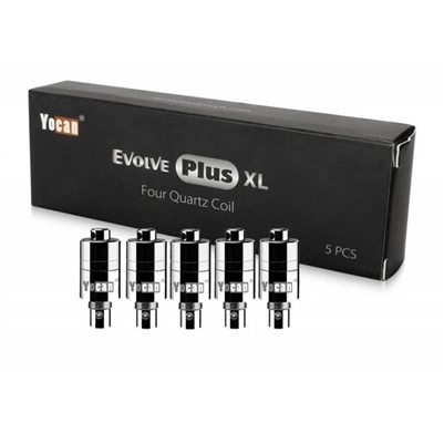 YoCan Evolve PLUS XL Quartz Coils - 5 Pk - $17.99 -Ejuice Connect online vape shop