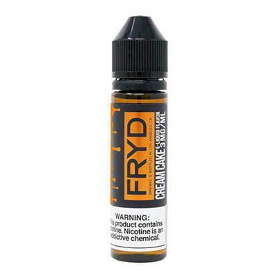 Cream Cake by Fryd E-liquids - 60ml - $7.99 Fried Snack Cake Vape - E Juice Connect