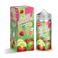 Fruit monster strawberry lime 100ml by jam monster $11.99
