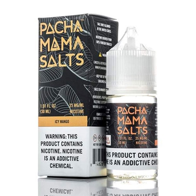 Pachamama Salts Icy Mango by Charlie's Chalk Dust - 30ml $11.99 |Ejuice Connect online vape shop