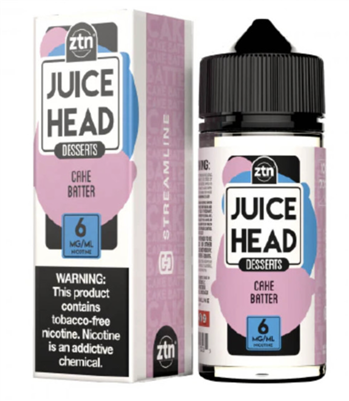 Juice Head Desserts ZTN Cake Batter 100ml $11.99