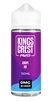 King's Crest Fruits Grape Ice 120ml e-liquid $11.99