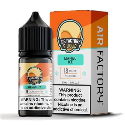 Mango ICE Salts by Air Factory E-Liquid - 30ml - only $11.99 -Ejuice Connect online vape shop
