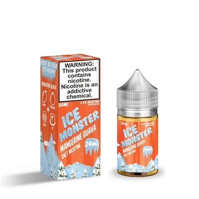 Mangerine Guava Ice Monster SALTS 30mlr $10.99 100ml Vape Juice -Ejuice Connect online vape shop