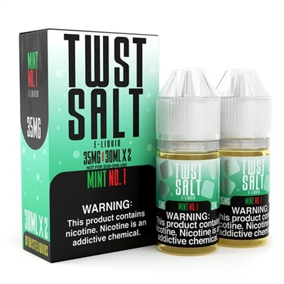 Mint No. 1 by Twist Salt E-Liquid - $13.99 -Ejuice Connect online vape shop