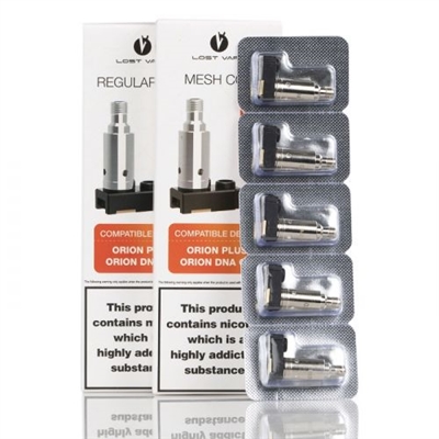 Lost Vape ORION PLUS and DNA GO Replacement Coils - $19.99 -Ejuice Connect online vape shop