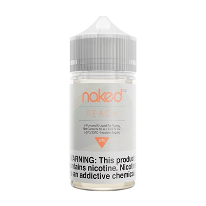 Peach by Naked 100 E-liquid - 60ml - Peach Apricot Mango $9.99 - E Juice Connect