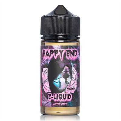 Happy End Pink Cotton Candy by SadBoy E Liquid - 100ml - $11.99 -Ejuice Connect online vape shop