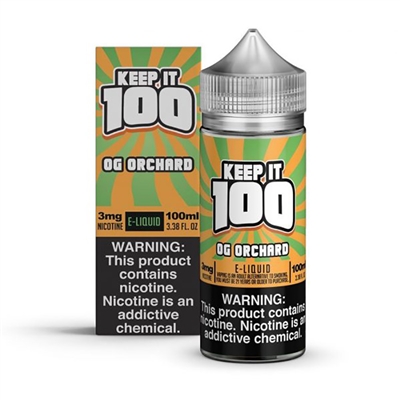 OG Orchard (Peachy Punch) by Keep it 100 E-Liquid $11.99 -Ejuice Connect online vape shop