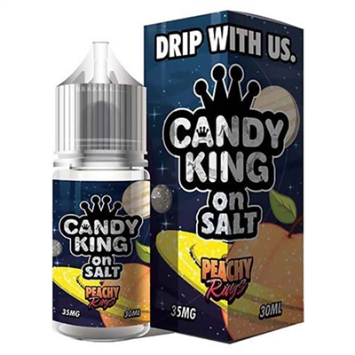 Peachy Rings by Candy King on Salt - 30ml $11.99 -Ejuice Connect online vape shop