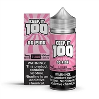 Pink Burst ( OG Pink) by Keep it 100 E-Liquid - 100ml $11.99 -Ejuice Connect online vape shop