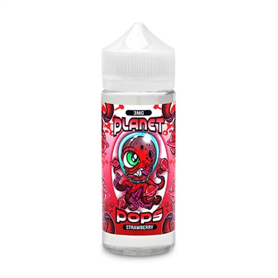 Planet Pops Strawberry by King's Crest - 120mL $8.99 -Ejuice Connect online vape shop
