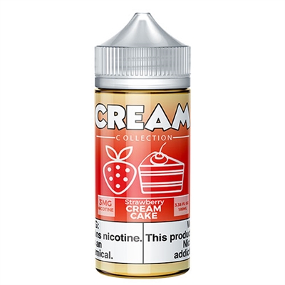 Cream Collection Strawberry Cream Cake by Vape 100 - $7.99 -Ejuice Connect online vape shop
