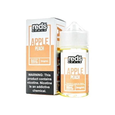 REDS Apple Peach E-Liquid by 7 Daze - 60ml $10.99 -Ejuice Connect online vape shop