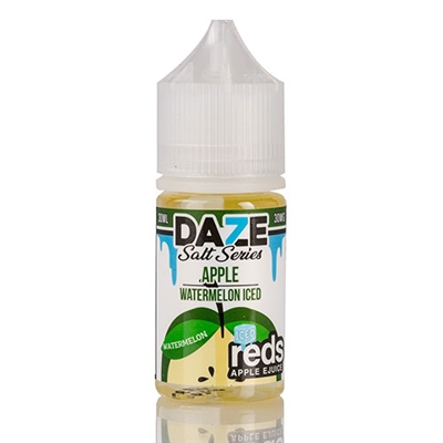 REDS Watermelon ICED Apple Juice by 7 Daze SALT Series - 30ml - $9.99 -Ejuice Connect online vape shop