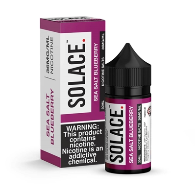 Sea Salt Blueberry by Solace E-Liquid - 30mL $9.99