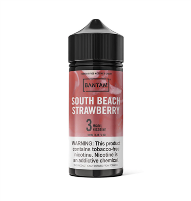 Bantam South Beach Strawberry 100ml by EJuice $11.99