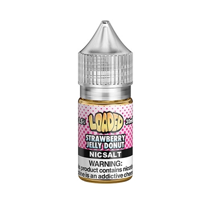 Strawberry Jelly Donut by Loaded Nic Salt - 30ml - $9.99 -Ejuice Connect online vape shop