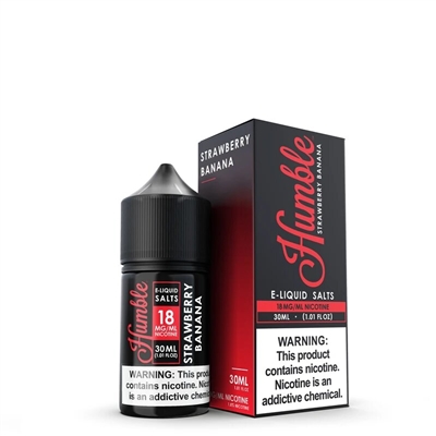 Strawberry Banana E-Liquid by Humble Juice Co. 60mL Vapor $9.99 -Ejuice Connect online vape shop