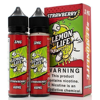 Strawberry by Lemon Life (2x60ml) 120mL Only $10.99 -Ejuice Connect online vape shop