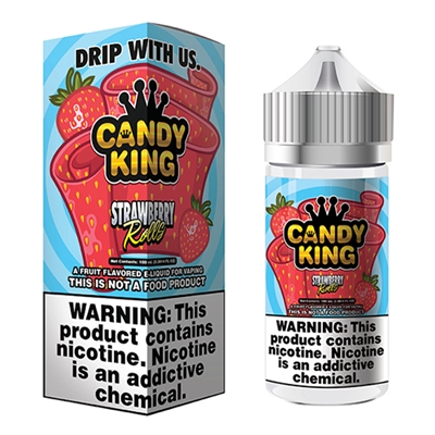 Strawberry Rolls by Candy King - 100ml - $11.99 Vape E-Liquid -Ejuice Connect online vape shop