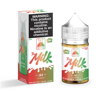 THE MILK JAX BY JAM MONSTER 30ML SALT $9.99